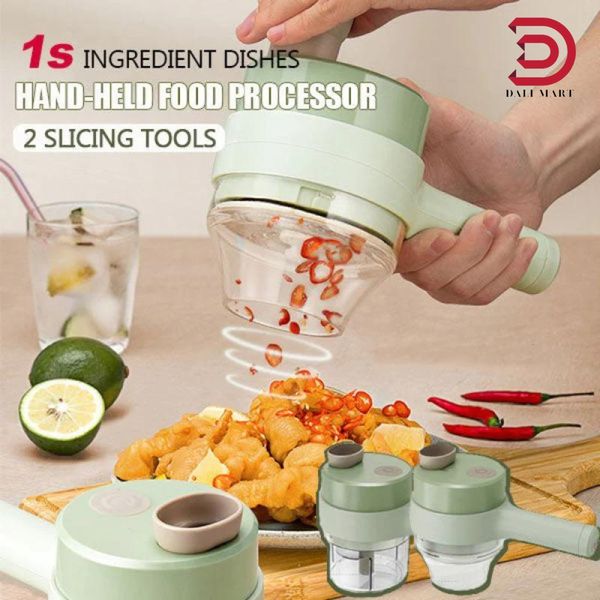 Handheld Electric Vegetable Cutter Set