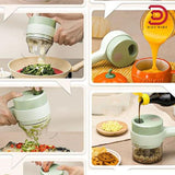 Handheld Electric Vegetable Cutter Set