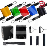 Portable Resistance Bands With Handles, Resistance Tubes