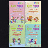 SANK MAGIC PRACTICE CHILDREN'S REUSEABLE BOOKS
