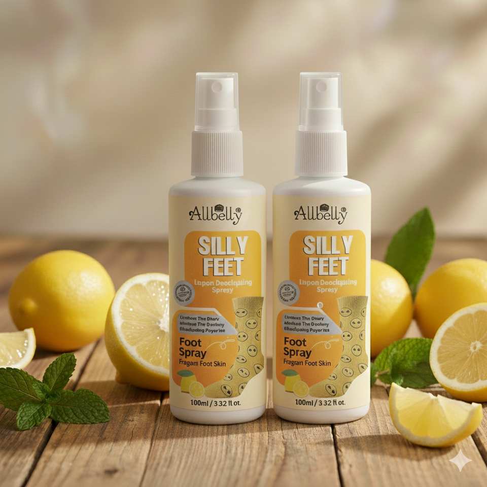 Lemon Fresh Foot Spray | No Sweat. No Smell. Just Fresh Feet