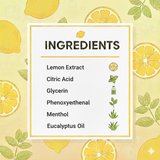 Lemon Fresh Foot Spray | No Sweat. No Smell. Just Fresh Feet